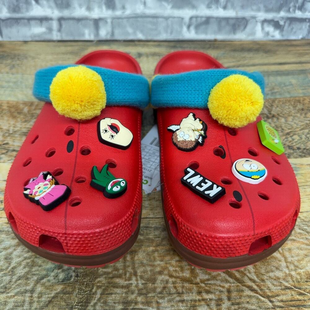 Crocs South Park Eric Cartman Classic Clogs 211500-90H Mens Size 11 New